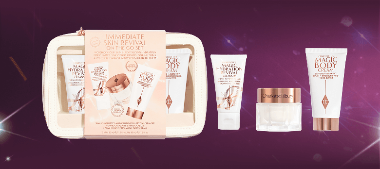 NEW! IMMEDIATE SKIN REVIVAL ON THE GO SET