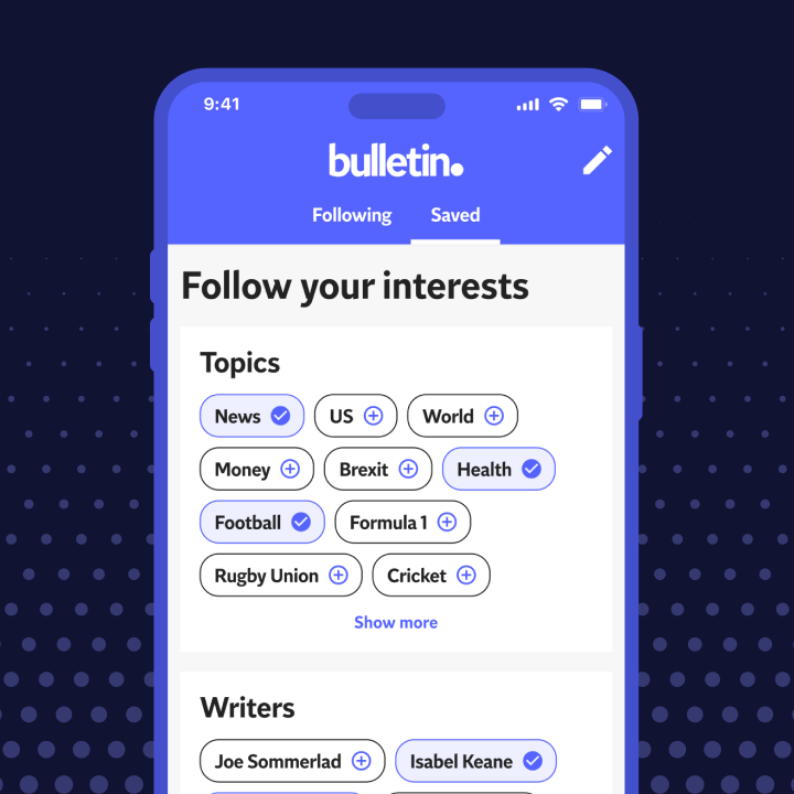 Choose your topics and writers