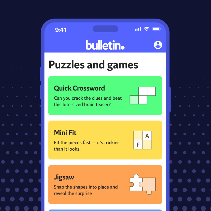 Challenge yourself with puzzles