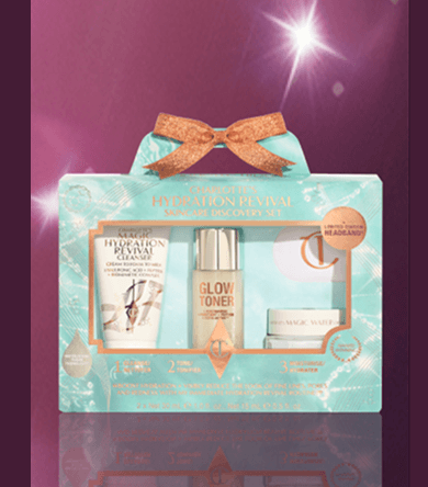 NEW! CHARLOTTE'S HYDRATION REVIVAL SKINCARE DISCOVERY SET