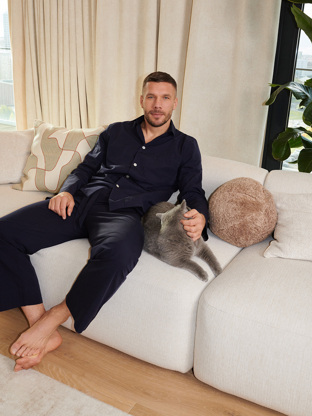 W domu Lukasa Podolskiego