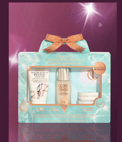 NEW! CHARLOTTE'S HYDRATION REVIVAL SKINCARE DISCOVERY SET