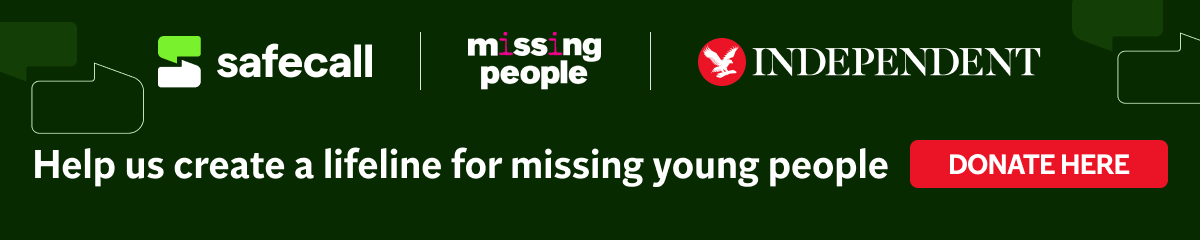 SafeCall Appeal with The Independent