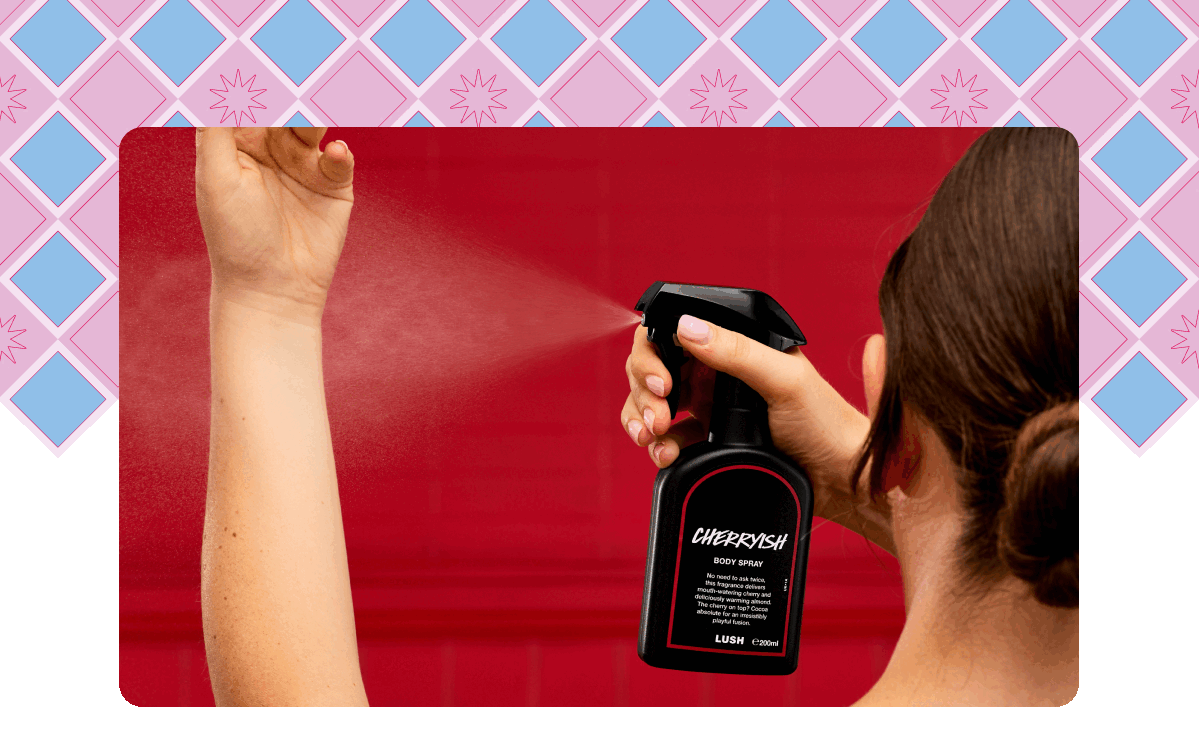 Lush Fragrances: Perfumes in a glass bottle & Body Sprays