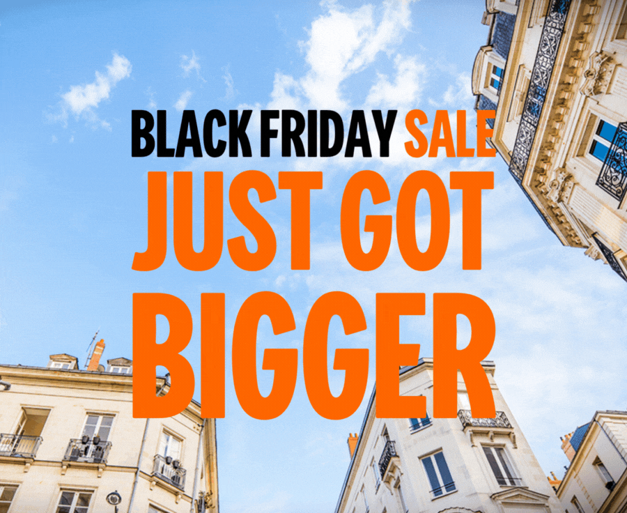 BLACK FRIDAY SALE JUST GOT BIGGER. UP TO 20% OFF FLIGHTS. UP TO £200 OFF PACKAGE HOLIDAYS. 