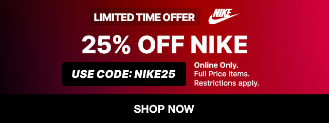 25% off Nike Promotion