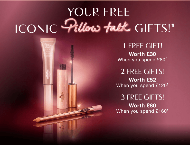 YOUR FREE ICONIC PILLOW TALK GIFTS!