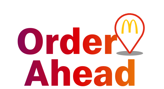 Bold text reads, ORDER AHEAD!