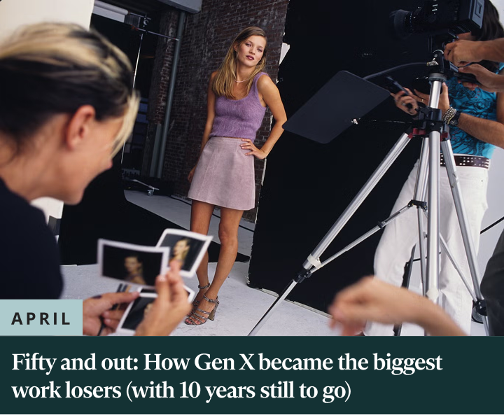 Fifty and out: How Gen X became the biggest work losers (with 10 years still to go)