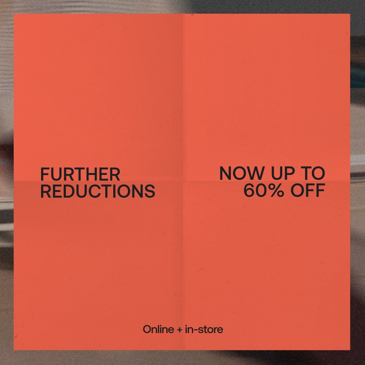 Up to 60% off sale