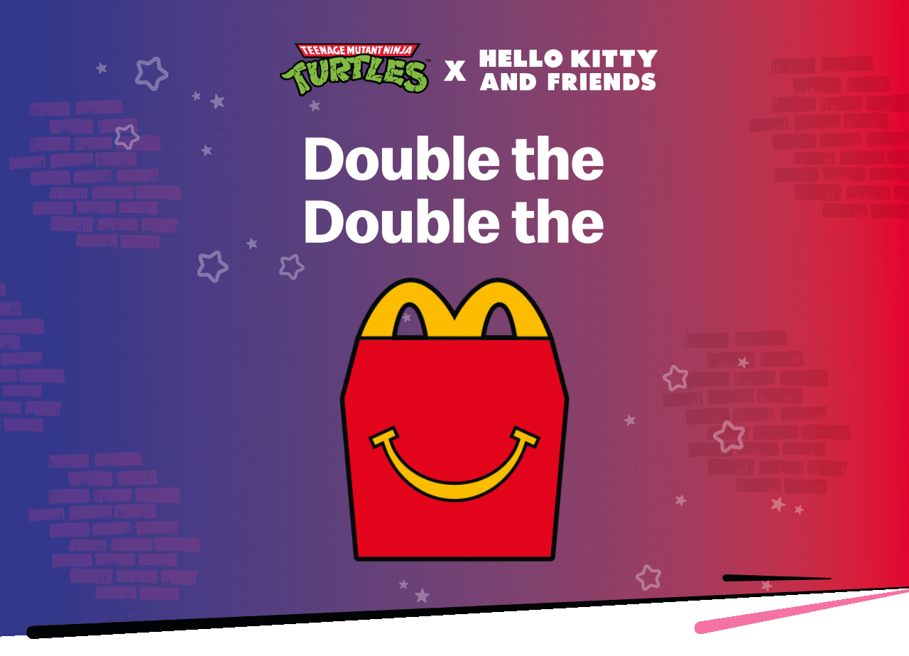 Teenage Mutant Ninja Turtles x Hello Kitty and Friends: Double the fun. Double the friendship.