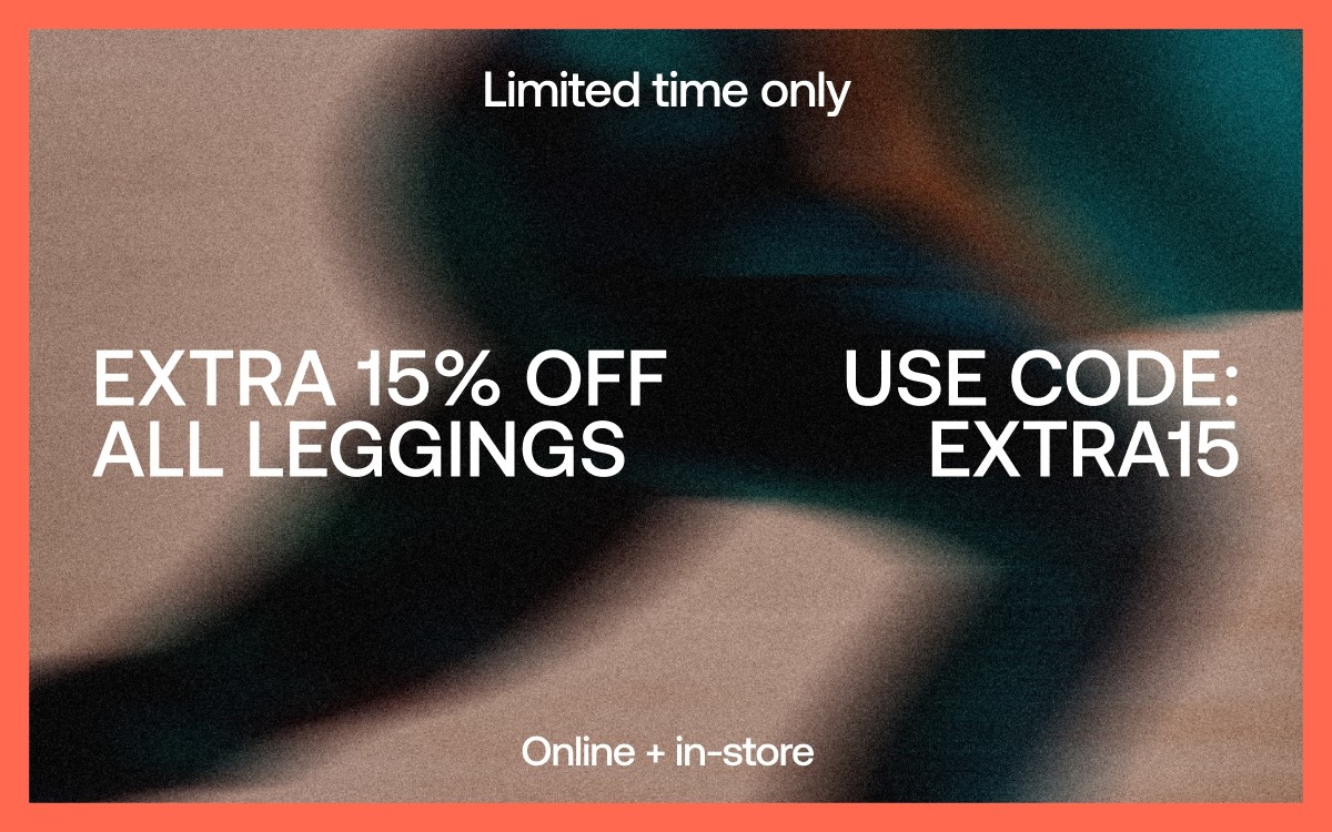 EXTRA 15% OFF ALL LEGGINGS