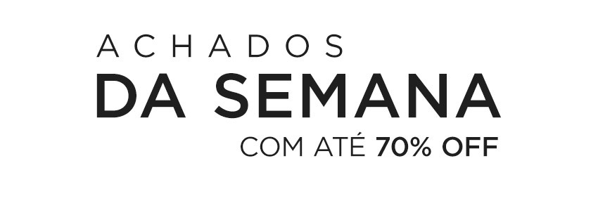 Achados da semana