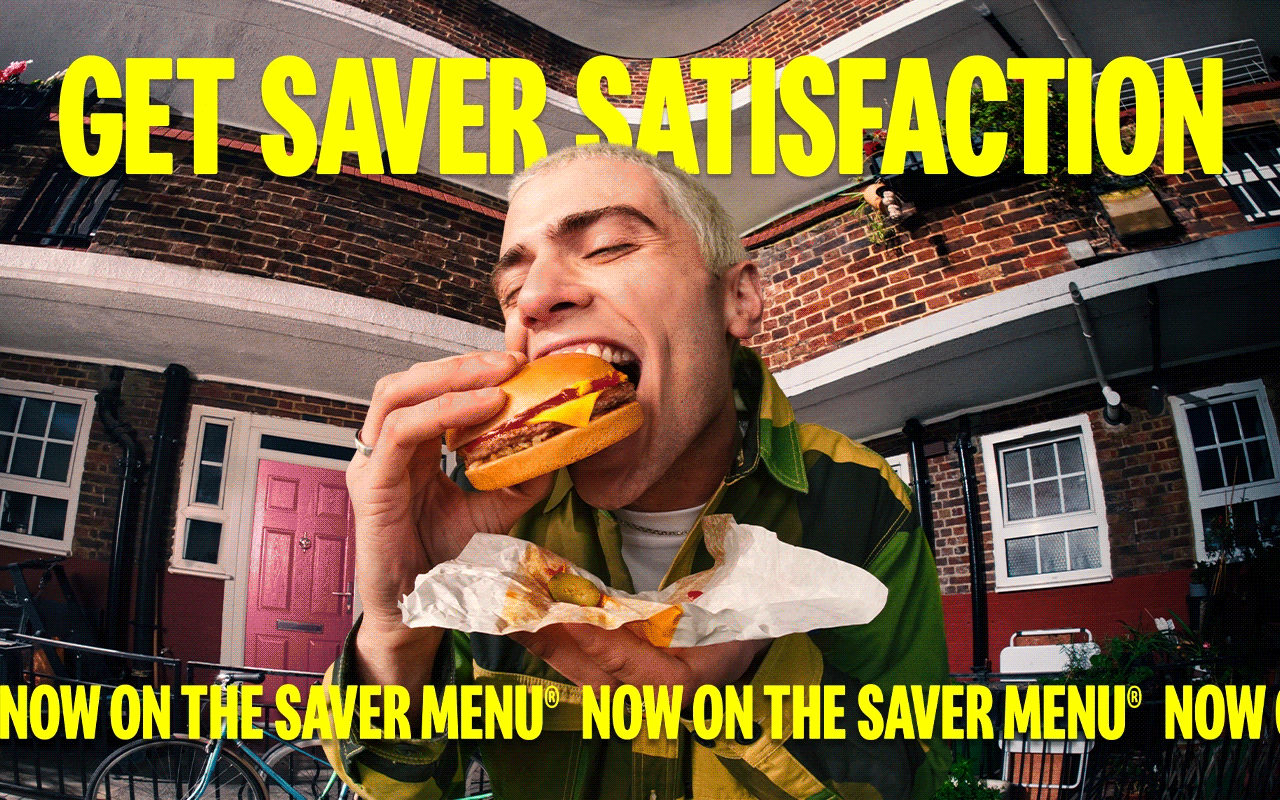 Big, bold text reads 'Get Saver satisfaction'.