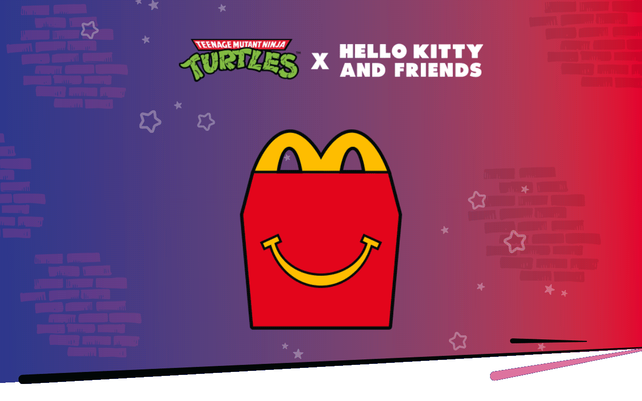 Teenage Mutant Ninja Turtles x Hello Kitty and Friends.