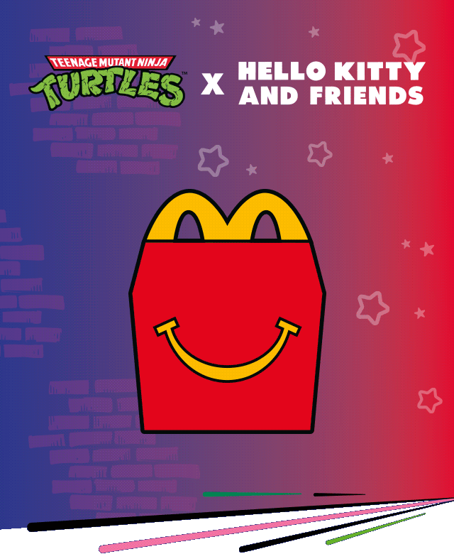 Teenage Mutant Ninja Turtles x Hello Kitty and Friends.
