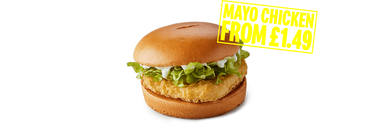 Mayo Chicken from £1.49.