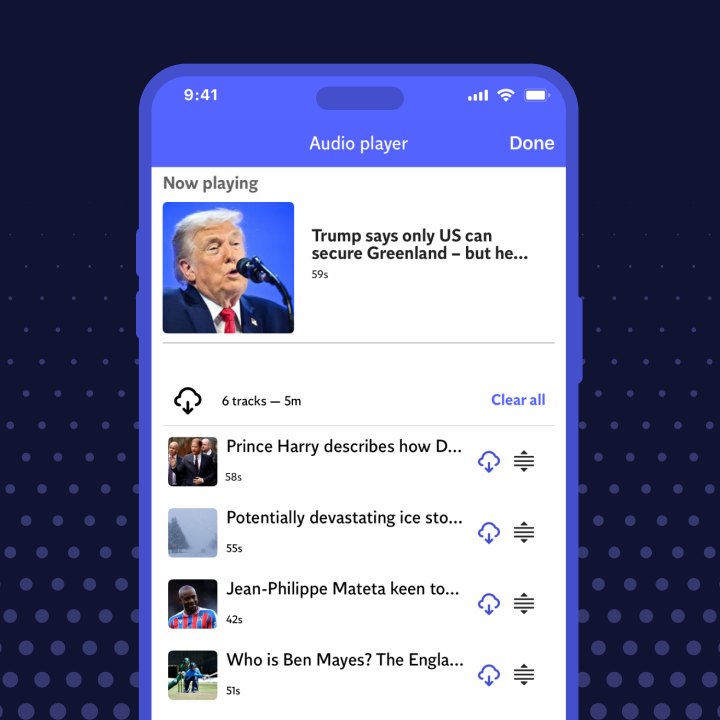 Listen to audio bulletins on the move