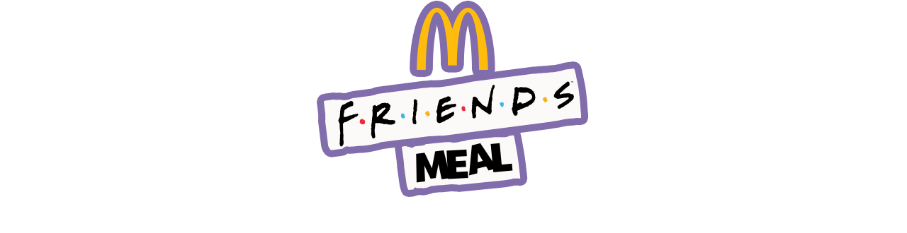 McDonald's Friends Meal logo.