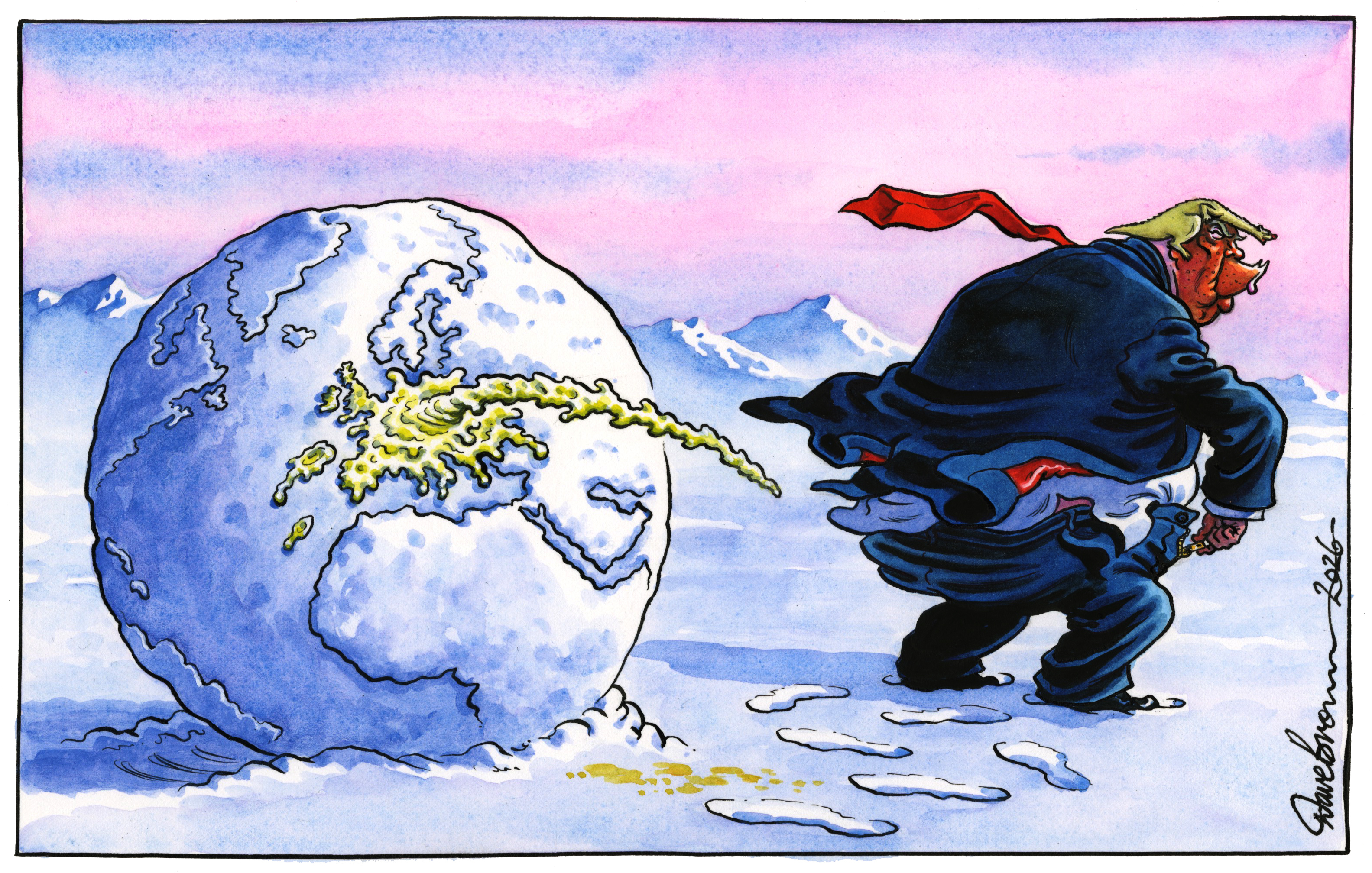 Donald Trump in Davos