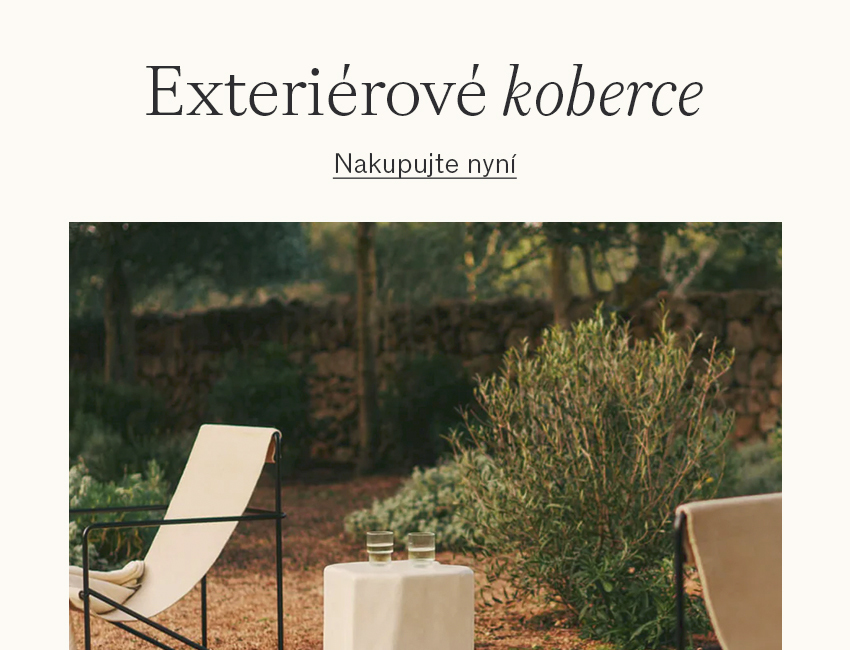 Exteriérové koberce