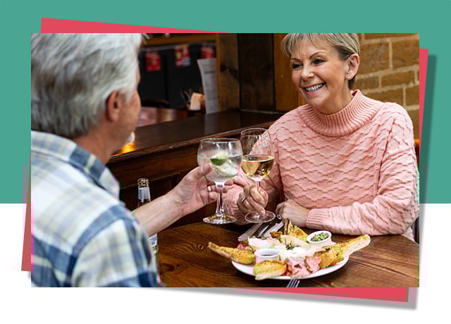 Raising a glass for Valentine's Day