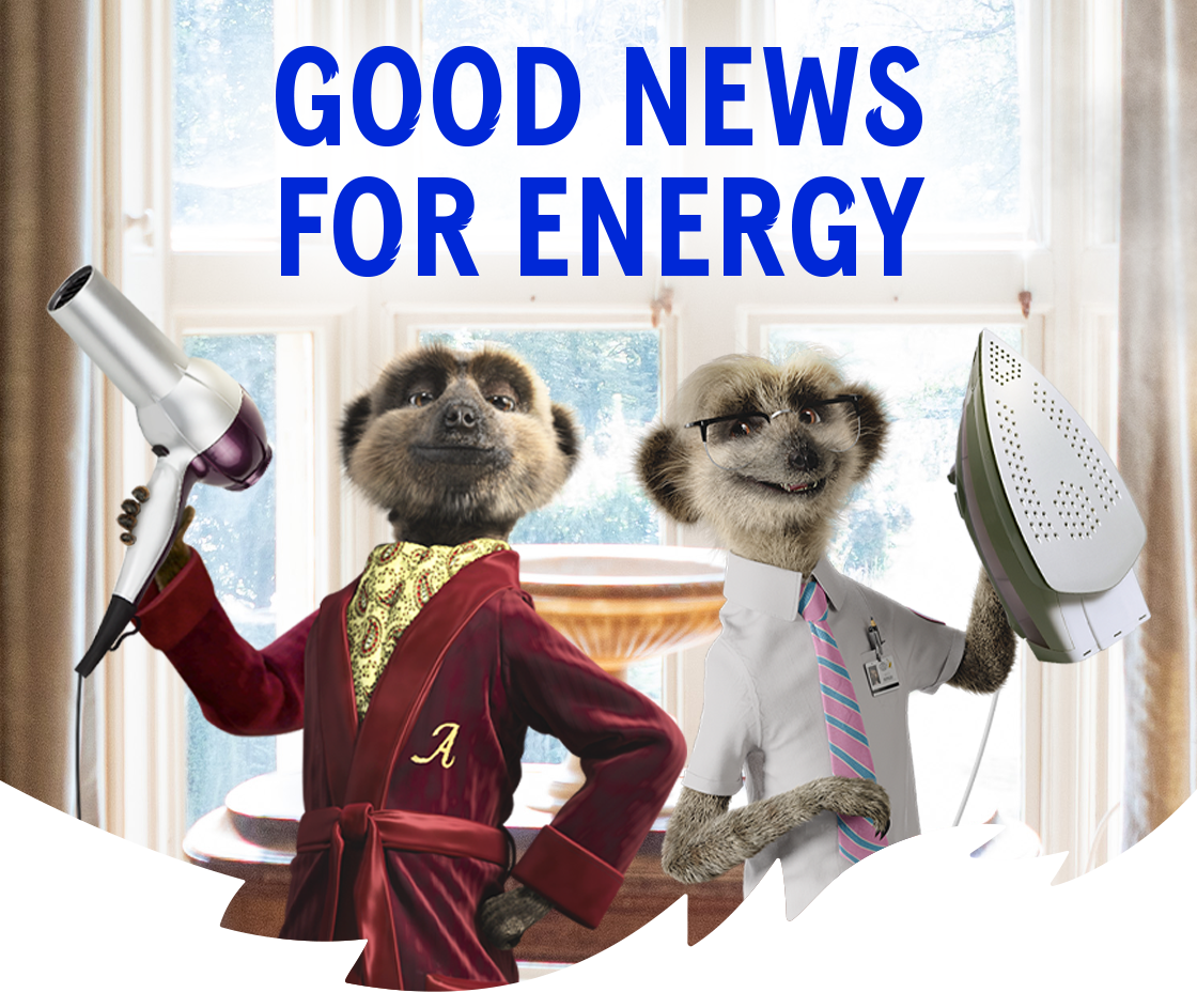 GOOD NEWS FOR ENERGY