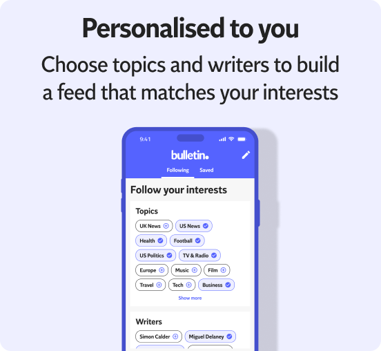 Personalised to you