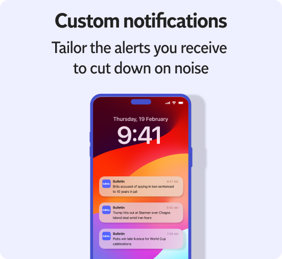Custom notifications
