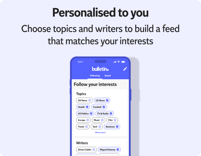 Personalised to you