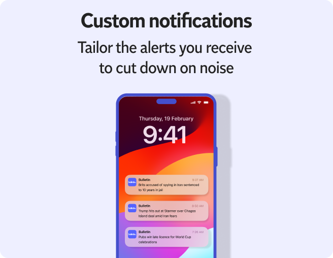Custom notifications