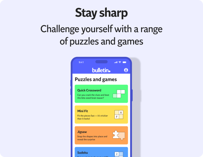 Stay sharp