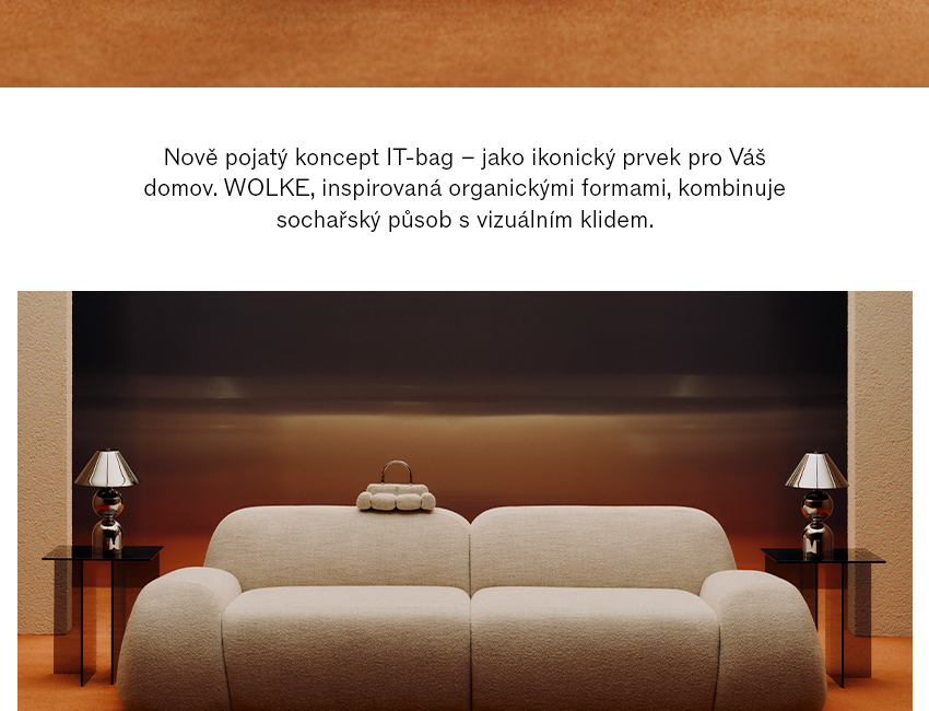 Pohovka Wolke – it-bag pro Váš domov
