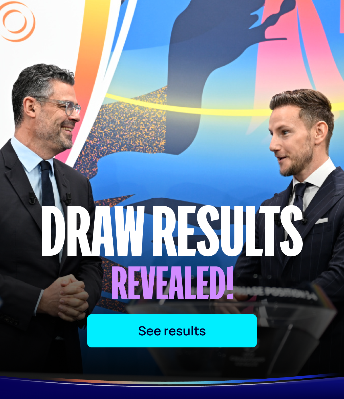 draw results revealed