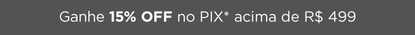 Ganhe 15% off
