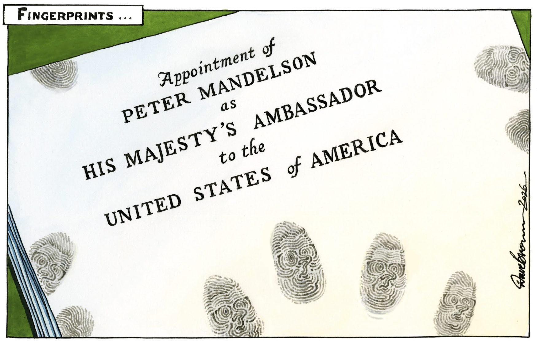 Keir Starmer's fingerprints