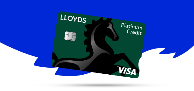 Image of a Lloyds credit card