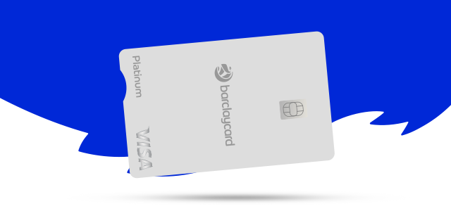 Image of a Barclaycard credit card