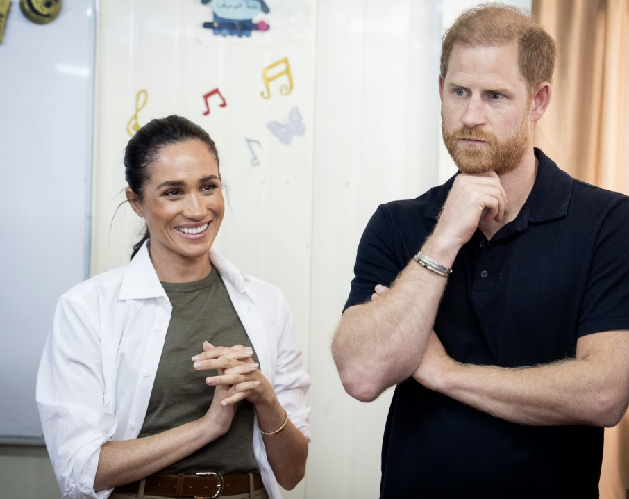 Meghan Markle and her husband Harry