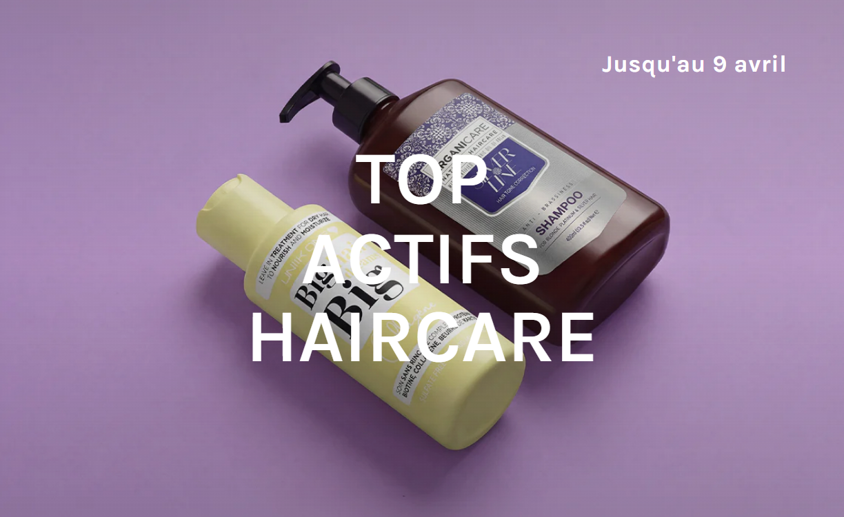 top actifs haircare