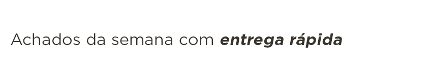 Entrega rápida