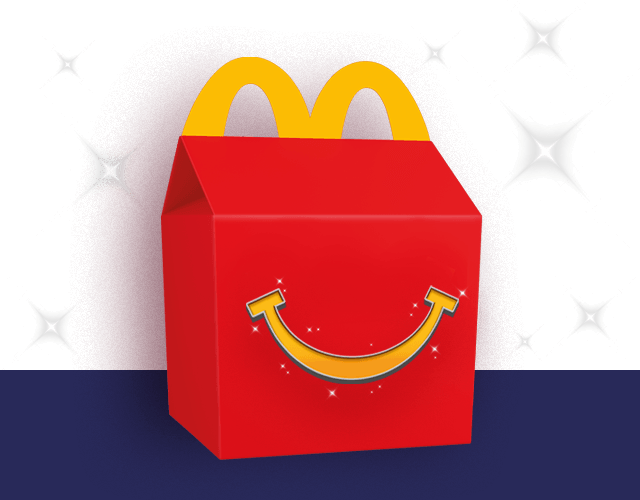 A Happy Meal® box