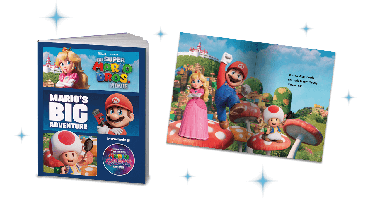 The Super Mario Galaxy Movie book