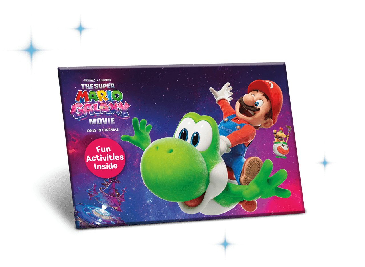 The Super Mario Galaxy activity pack