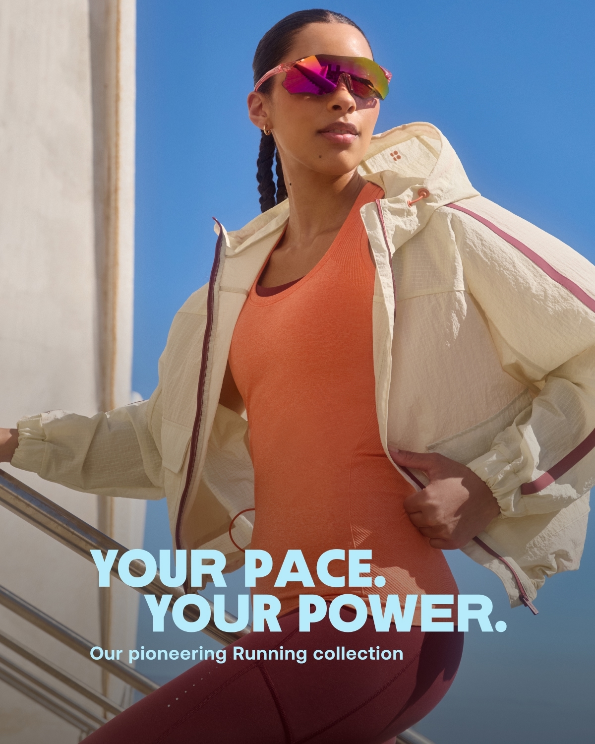 YOUR RACE. YOUR POWER. Our pioneering running collection.