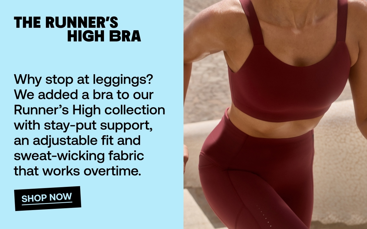 The Runner's High Bra