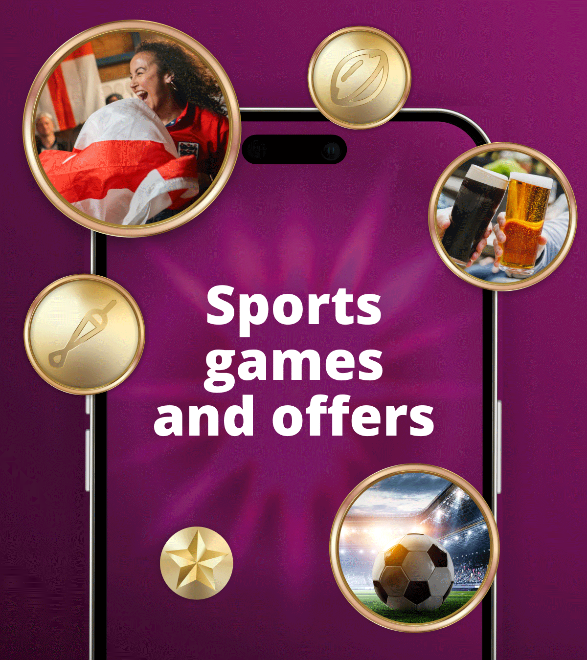 Unlock Rewards on our app | Sports games and offers