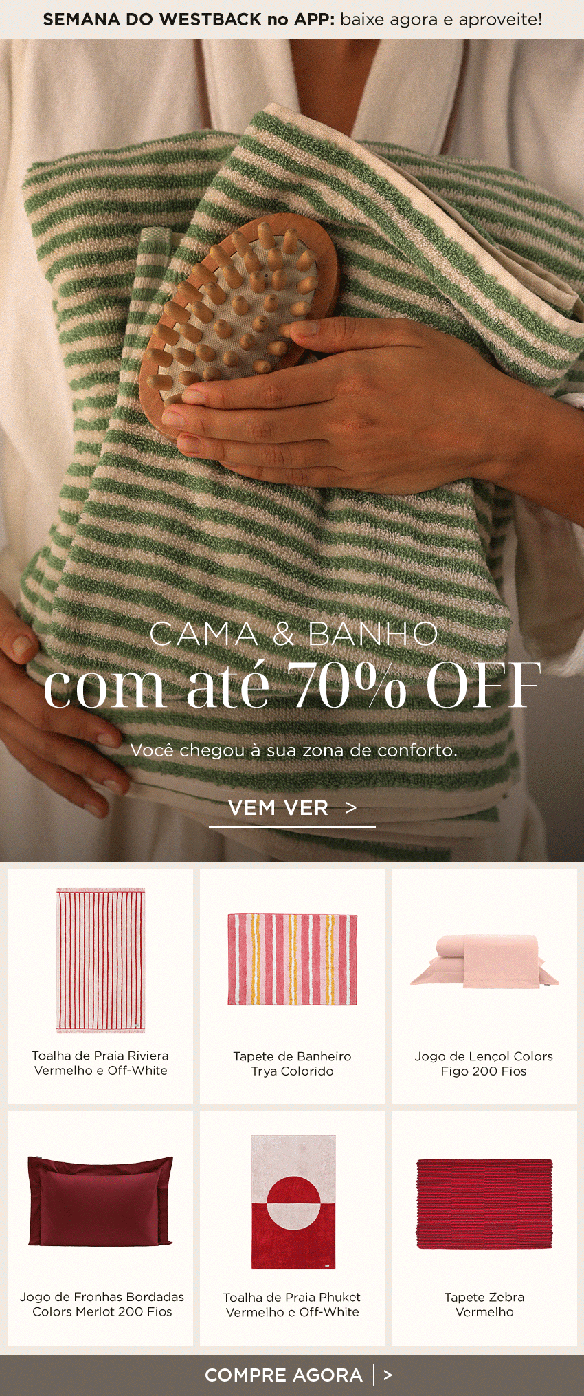 Até 70% off
