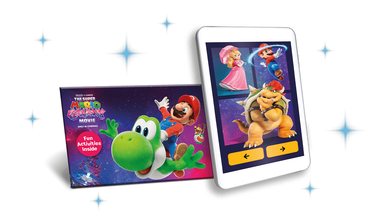 The Super Mario Galaxy Movie activity pack