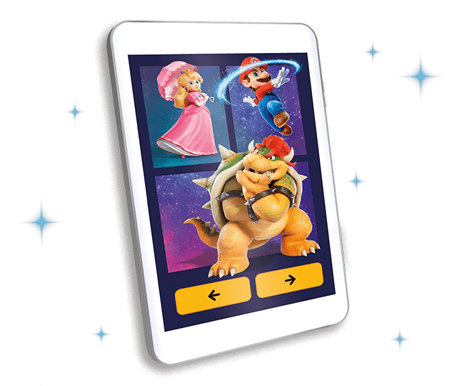 The Super Mario Galaxy Movie activity pack